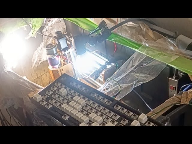 cnc machining with keyboard F@#k G-code