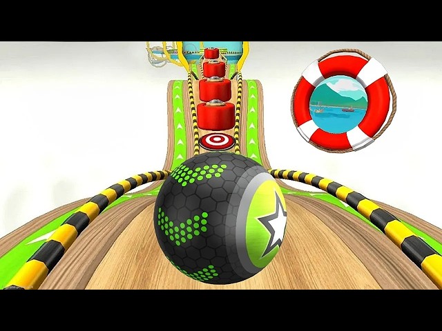 GOING BALLS SUPER SPEEDRUN, HARD LEVEL SECTIONS, PORTAL RUN