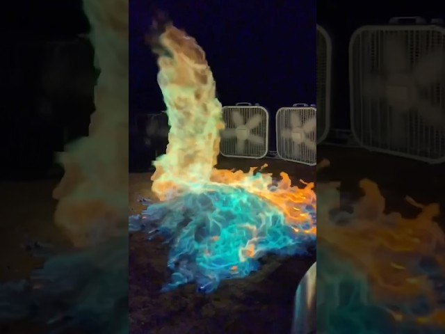SCIENCE EXPERIMENT: Fire Tornado