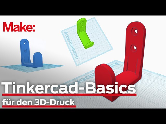 3D-Druck-Daten einfach in Tinkercad zeichnen (Einsteiger-Tutorial)