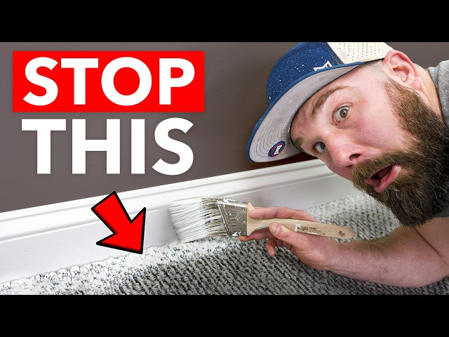 Pro Painter Explains: How to Paint Baseboards (Without Ruining Your Carpet)