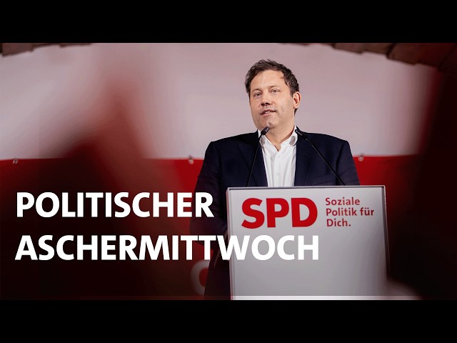 Lars Klingbeil beim Politischen Aschermittwoch in Vilshofen
