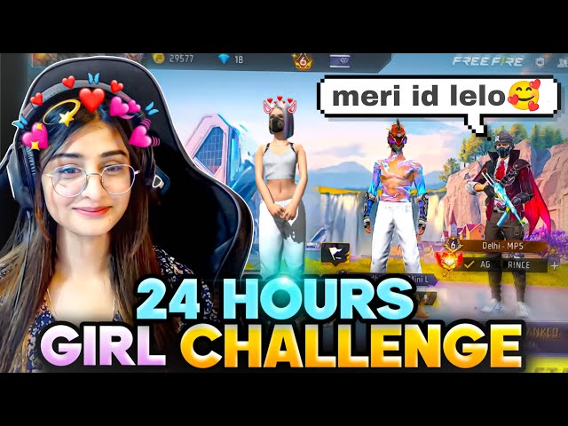 I Became A Girl In Free Fire For 1 Day!