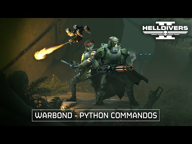 Helldivers 2 - Python Commandos Warbond Trailer