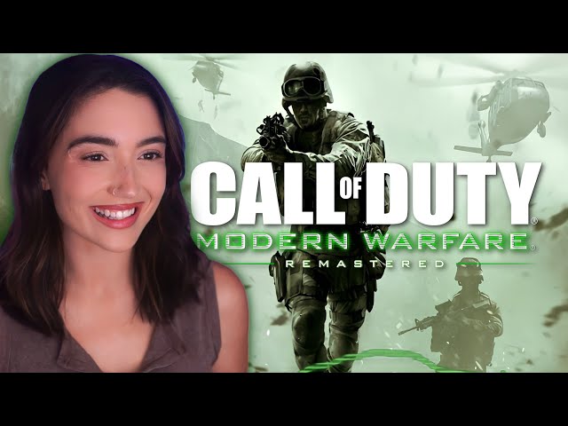 Call of Duty: Modern Warfare for the FIRST TIME EVER! (Full Game)