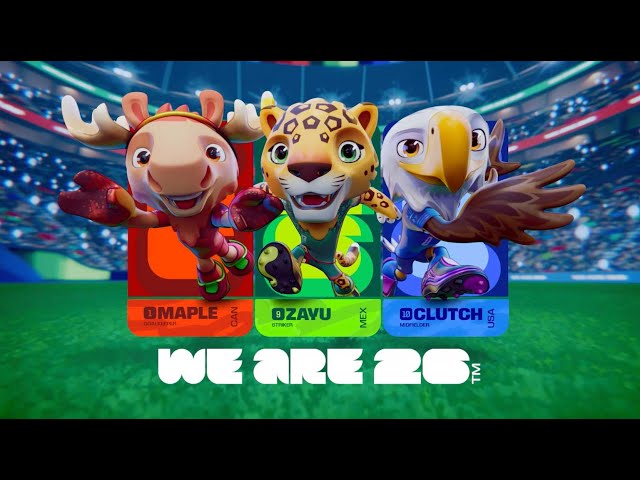 REVEALED: The FIFA World Cup 2026™ mascots!