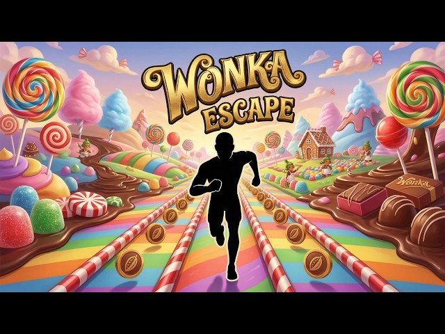 Immersive Interactive Warm up | POV WONKA ESCAPE RUN |Viral Challenge |Fun Workout |Party Game 4K