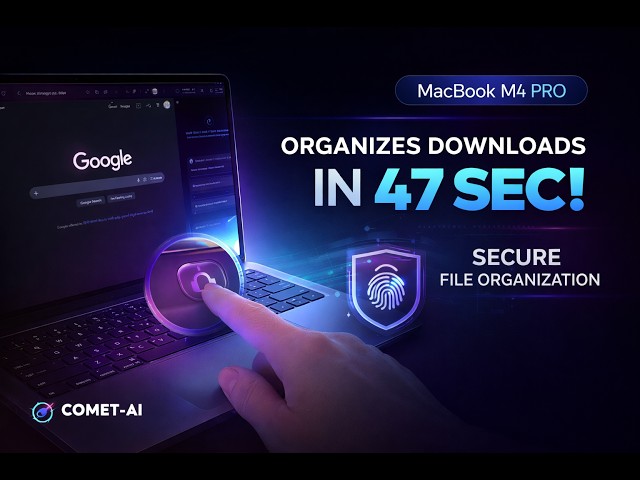 I Built an Agentic AI That Organizes Files Automatically | Comet-AI