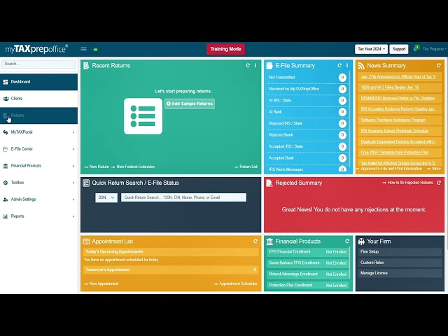 How to Proforma (Tax Year 2024)