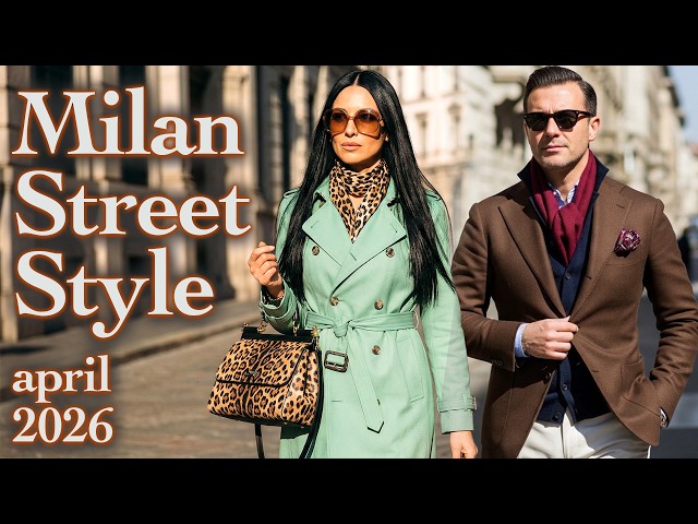 Street Fashion Italy April 2026: Learn Trendiest Spring Outfits. What Milanese Wear at +17°C