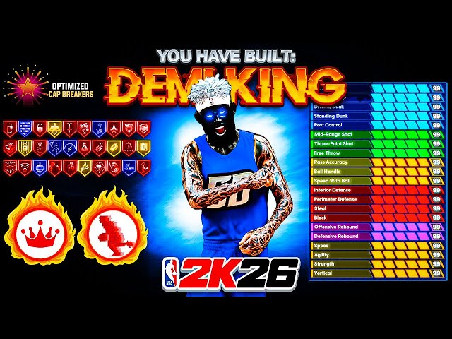 *NEW* BEST POINT GUARD BUILD in NBA 2K26! BEST GAME BREAKING + OVERPOWERED BUILD! Best Build 2k26