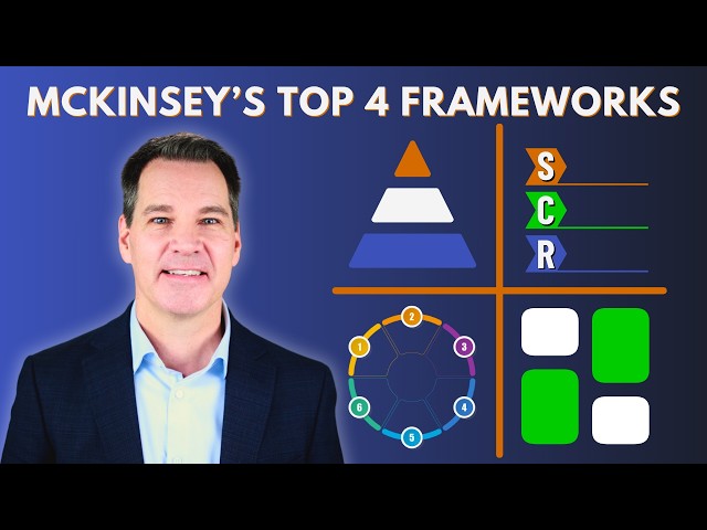 Top 4 McKinsey Consulting Frameworks Explained (mini-class)