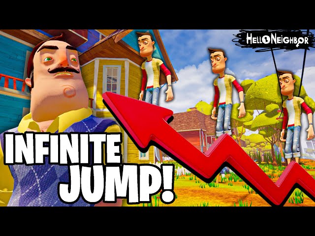 Hello Neighbor INFINITE JUMP CHALLENGE! (Full Game)
