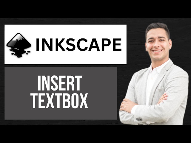 How to Insert Text in Inkscape | Add Textbox to Canvas