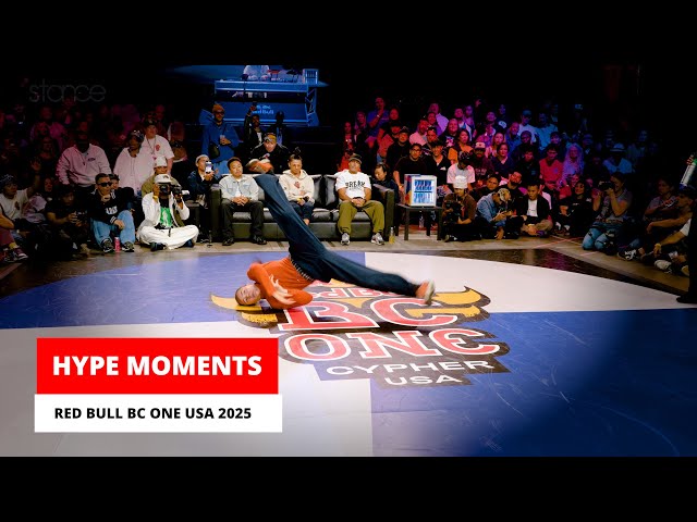 Hype Moments at Red Bull BC One USA 2025 // stance