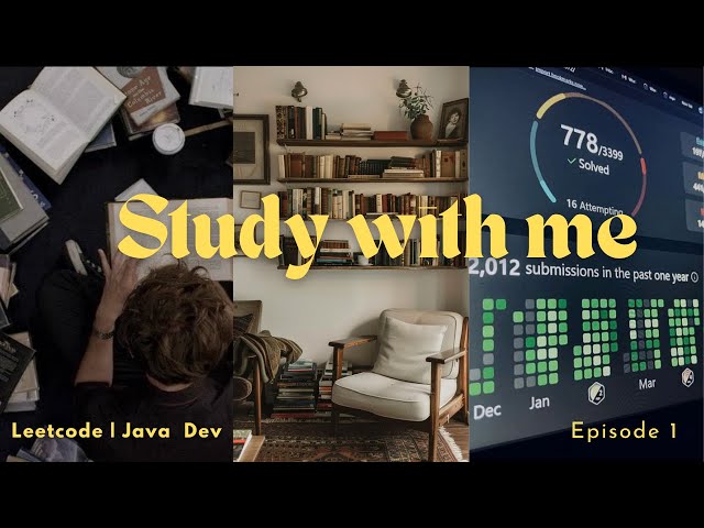 Study with me | Day 1 | Leetcode Grind | java Dev prep