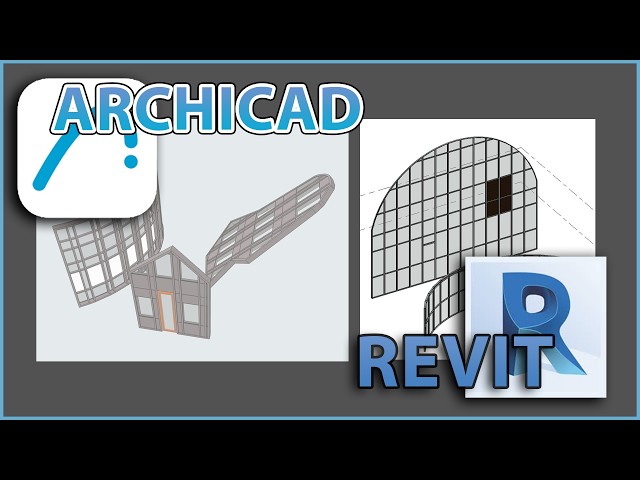 Skill Wars ArchiCAD and Revit Curtain Walls