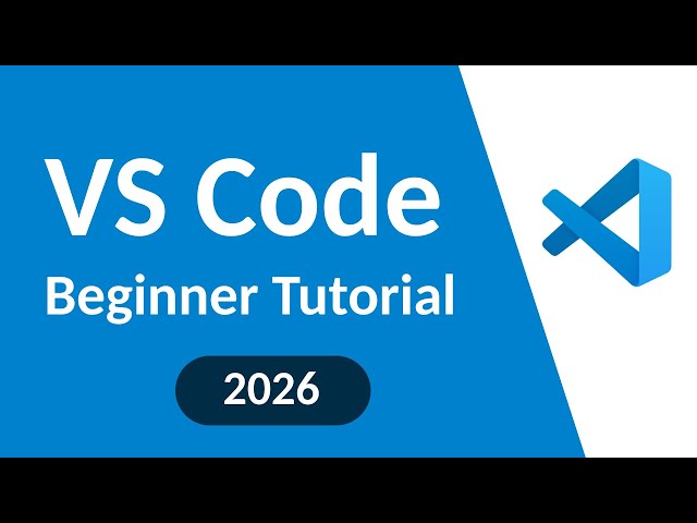 VS Code Tutorial For Beginners (Free Copilot AI 2026)