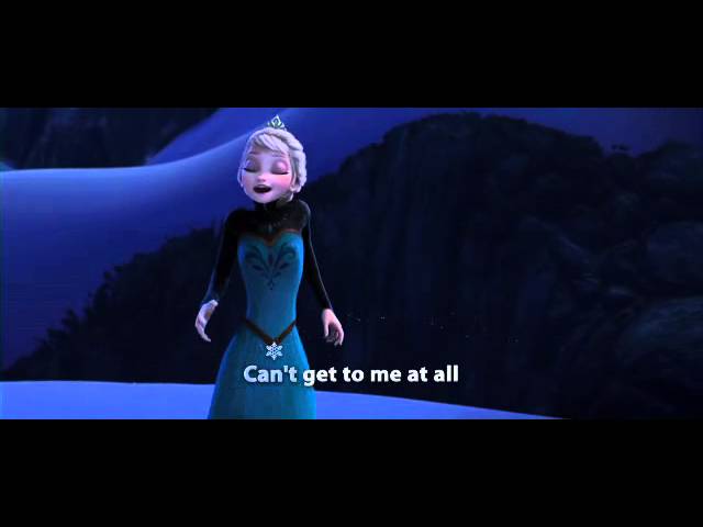 Disney Frozen - Let It Go Song with Lyrics