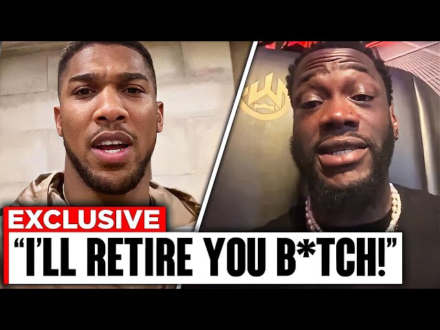Anthony Joshua BRUTAL Response To Deontay Wilder CALLING HIM OUT..