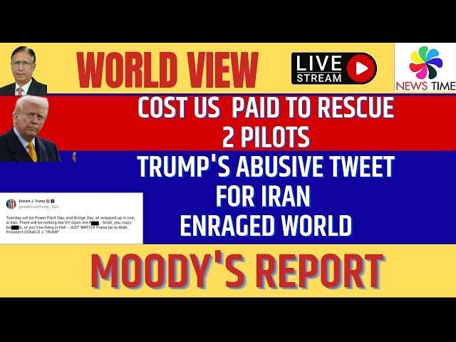 Trump's Abusing Tweet for Iran Enraged World, Cost US  Paid to Rescue 2 Pilots, Moody's Report