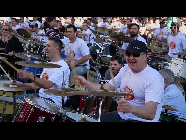 THUNDERSTRUCK Orquestra de Baterias 2018
