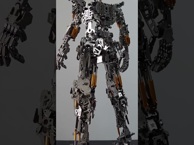 Stainless Steel 1/23 Gundam #gundam #gundammodels #gundammodel