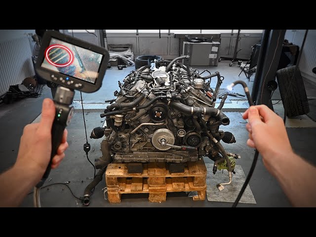 I CHECKED THE $60.000 BENTLEY ENGINE AND FOUND THE REASON WHY IT BLOCKED