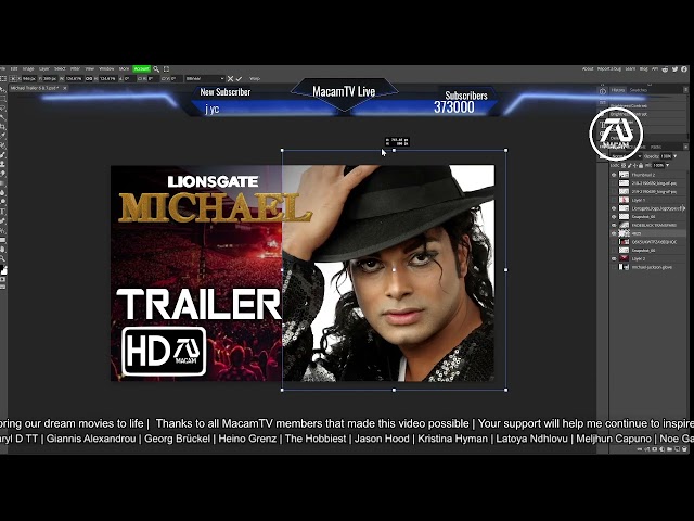 Sneak Peak: Michael Trailer 6 & 7 Thumbnail Making Of