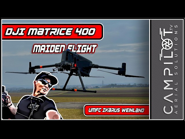 Maiden Flight DJI M400