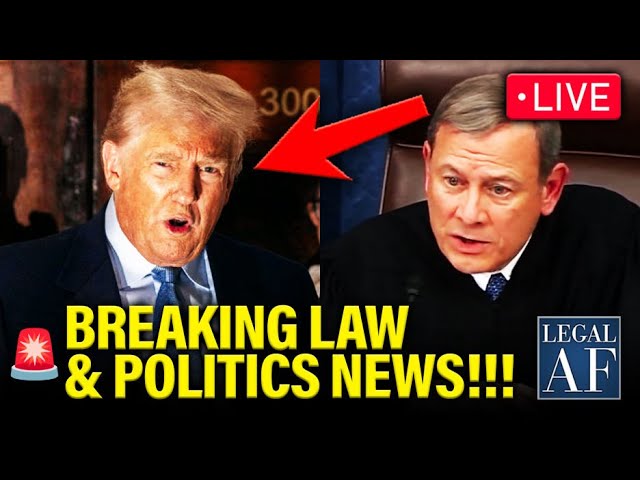 LIVE: Trump STORMS OUT OF SCOTUS in DEFEAT as CASES COLLAPSE | Legal AF