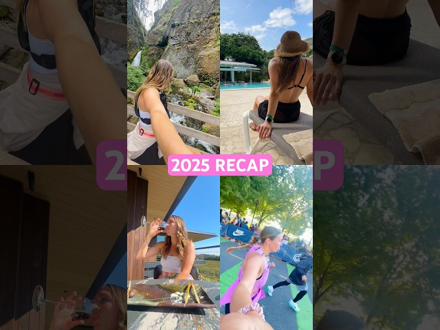 let's recap 2025…aka the year I never saw coming for sooo many reasons 👀 #2025recap