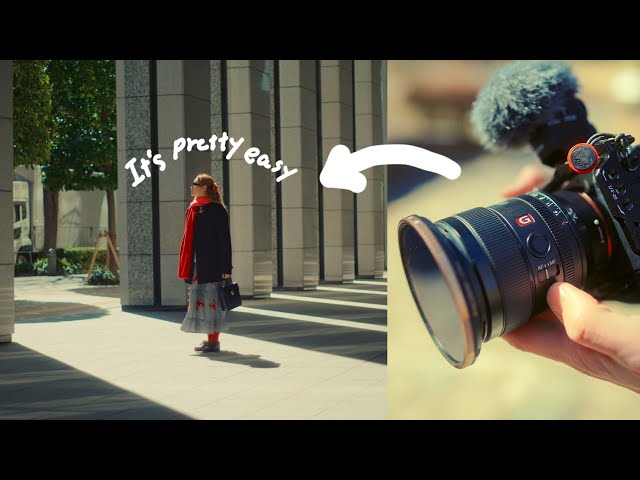 My Camera Settings for CINEMATIC Vlogs... (Very Simple)