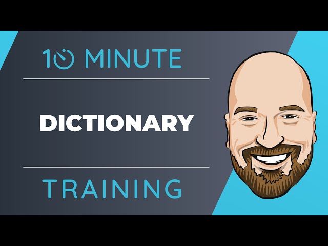 The Dictionary Data Structure in C# in 10 Minutes or Less