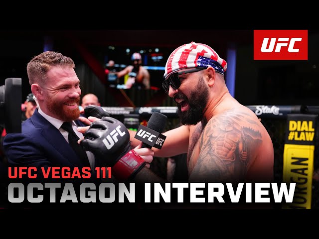 Josh Hokit Octagon Interview | UFC Vegas 111
