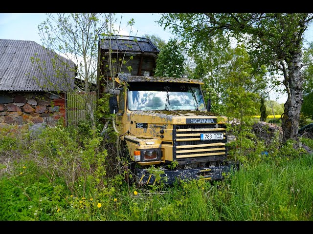 Starting 1988 Scania dumptruck after 18 years