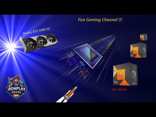 4k Resolution Nvidia RTX 5080 OC with AMD7800X3D  !!