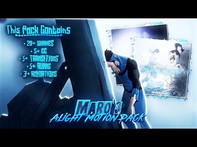 Special Alight Motion MINI Pack 💀🔥 | Alight Motion | MARO207 |