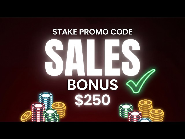 Stake Promo Code "SALES" — Deposit Bonus Up To $250 + Exclusive VIP Rewards (2026)