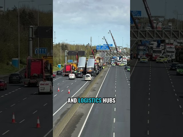 Ireland on edge as police crack down on fuel protests and clear blockades. #ireland #fuel #protest