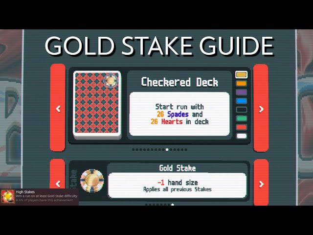 Balatro: How to Beat Gold Stake (Checkered Deck)
