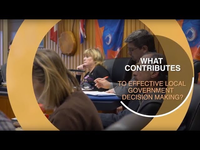 Local Government Decision Making