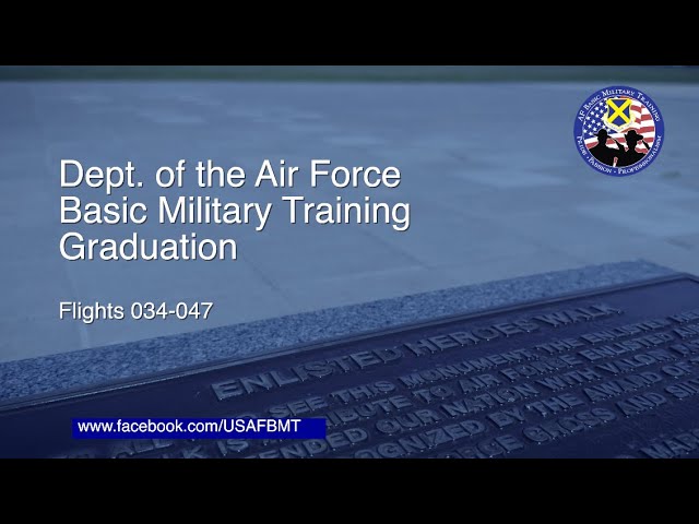 Department of the Air Force BMT Graduation Ceremony: Flights 034-047 — December 11, 2025