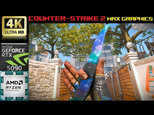 [4K] Counter Strike 2 - Nvidia RTX 5090 AMD Ryzen 9950x3D #gaming #cs2 #pc #cs #fyp #game #viral #4k