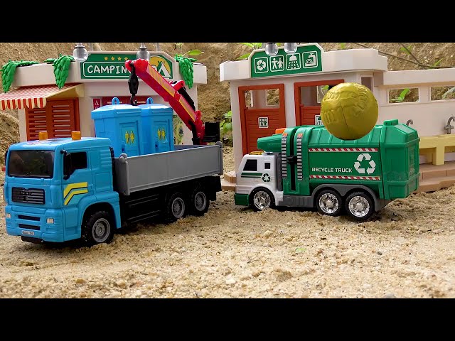 Toy Story: Garbage Truck, Cargo truck and Angry Dinosaur