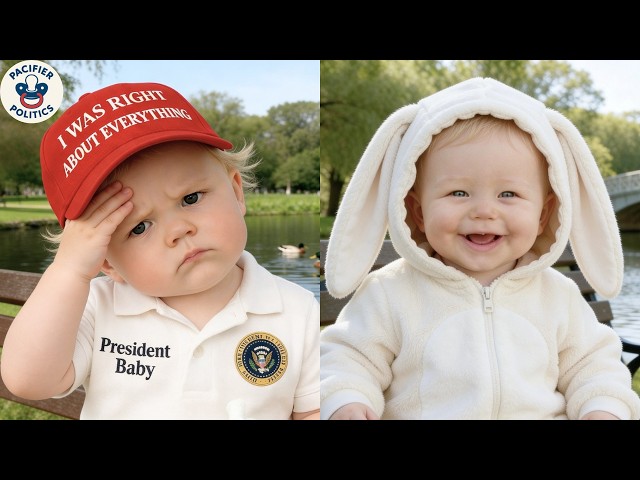 Baby Trump Explains the Real Meaning of Easter to Baby Biden!