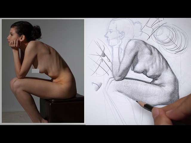 How to Render Form and Anatomy Together for Realistic Figure Drawing