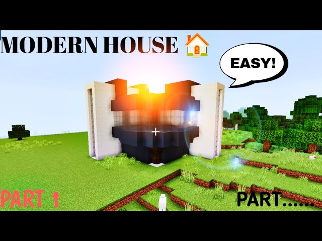 MODERN HOUSE 🏠 / minecraft tutorial 