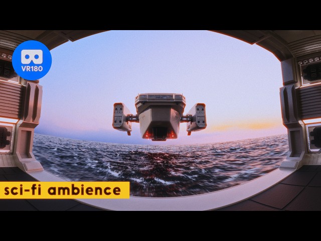 The Endless Ocean | An Ambient Sci-Fi VR180 Experience [4K]