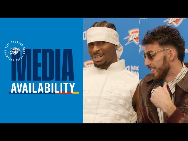 OKC Thunder – Vollständige Medienverfügbarkeit | Nach dem Spiel gegen Houston Rockets | 21. Oktob...